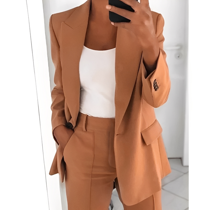Alexes - Blazer und elegante Hosen für Damen Set