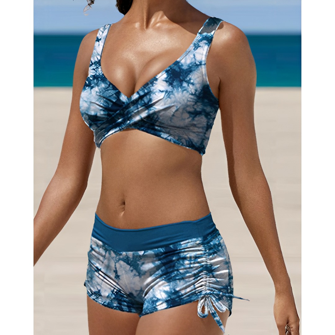 Reina – Trendiger hochgeschnittener Bikini