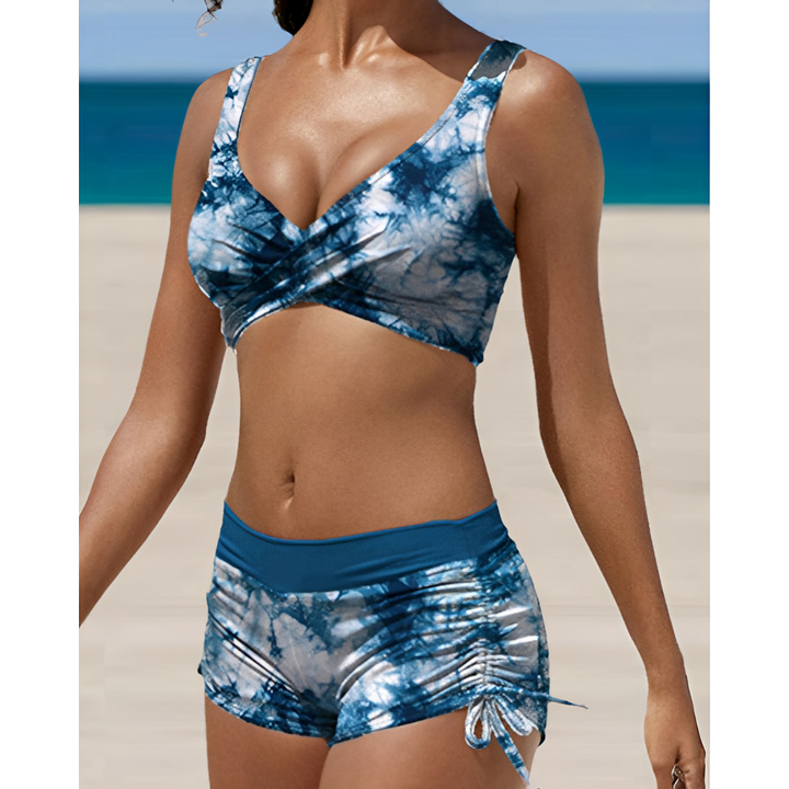 Reina – Trendiger hochgeschnittener Bikini