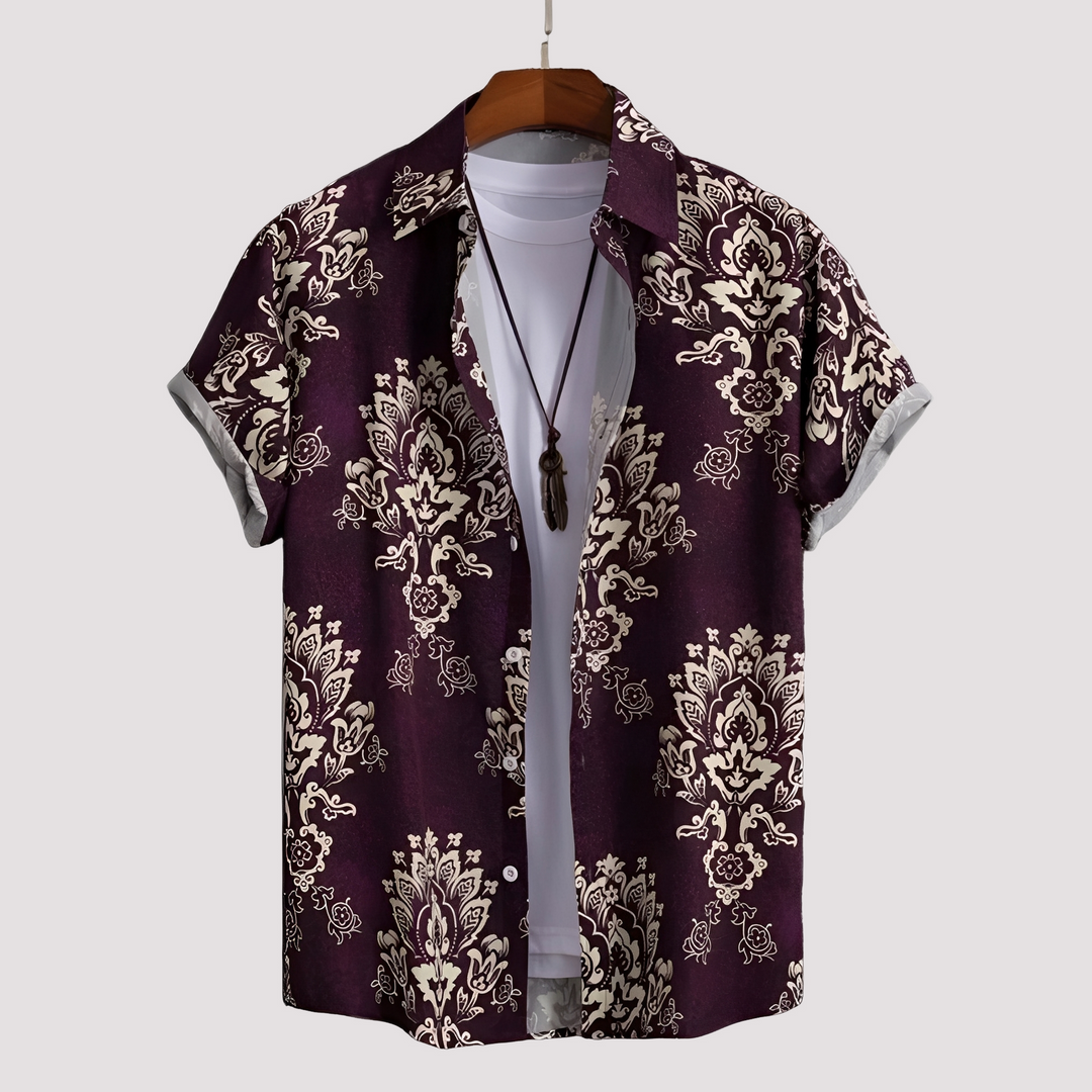 Arjun - Lässiges Hemd mit Hawaii-Motiv für Herren