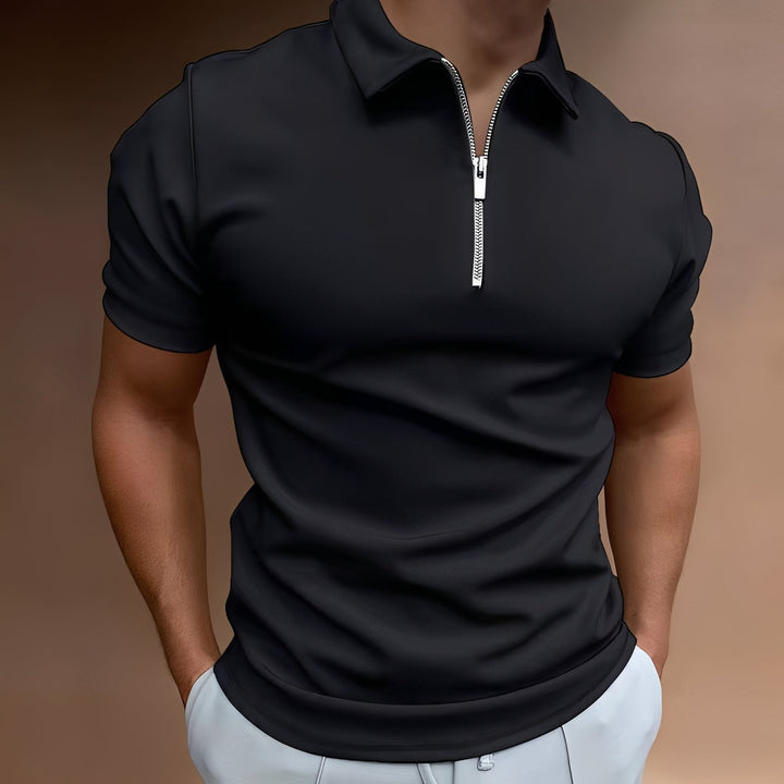 Carlos - Stilvolles Herren-Polohemd mit Zipper