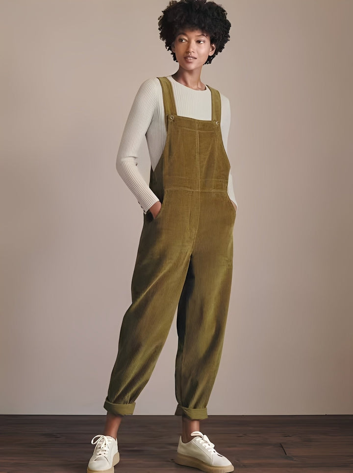 Kristina - Eleganter Cord-Jumpsuit für Damen