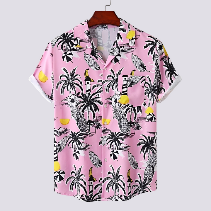 Ronan - Elegantes Herrenhemd im Hawaii-Design