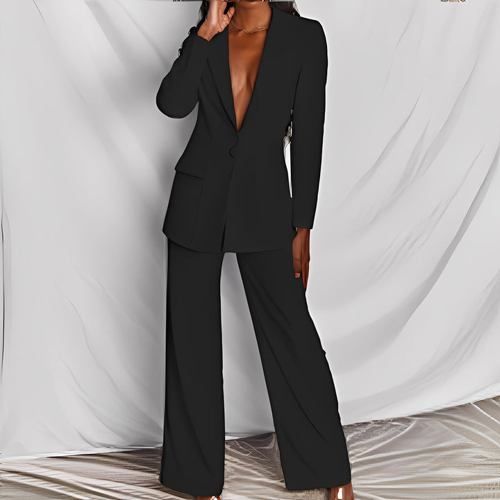 Lara - Elegantes Damen-Set mit Blazer und anpassbarer Hose