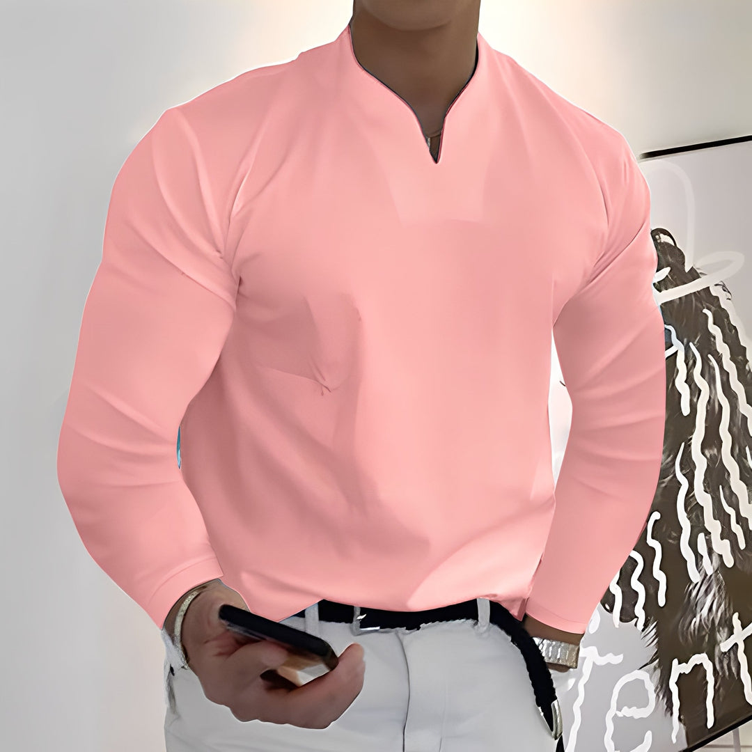 Corentin - Freizeit-Herren-Langarmhemd