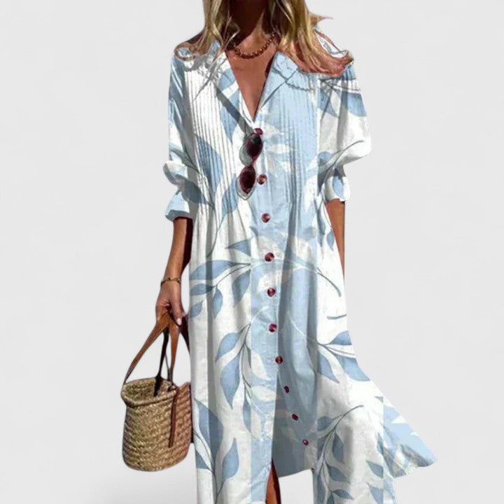 Boho-Kleid für Damen mit Print