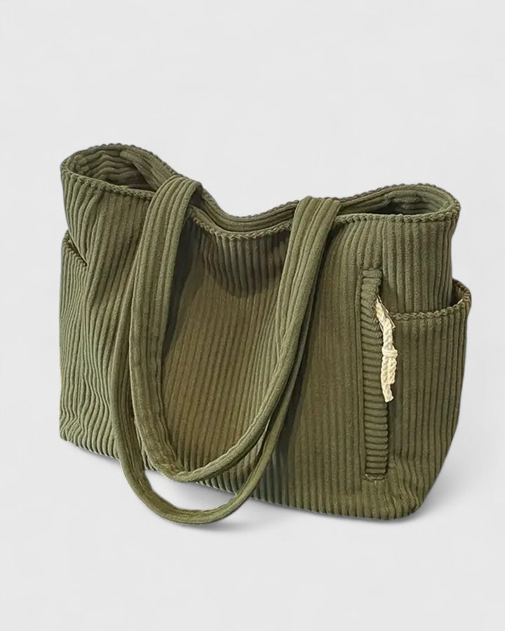 Kathrin | Damen Handtasche im Rippstil