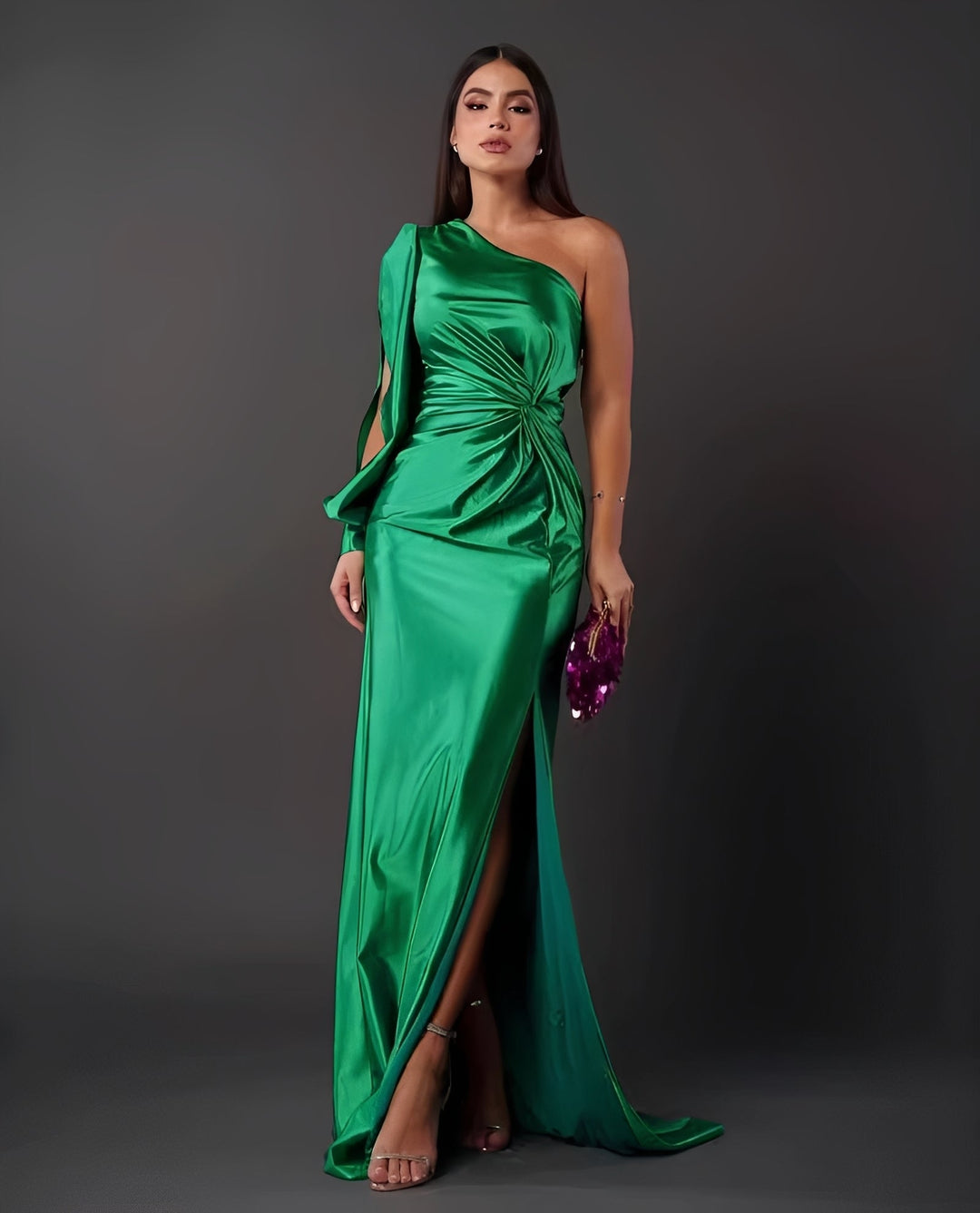 Jenna - Elegantes Abendkleid mit Schlitz für Damen
