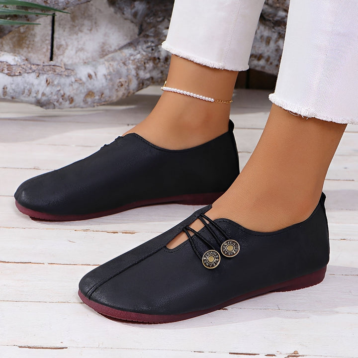 Monica - Stilvolle, weiche flache Schuhe für Damen