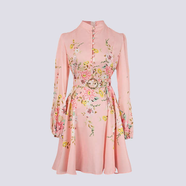 Saskia - Elegantes Minikleid mit Knopfleiste für Damen