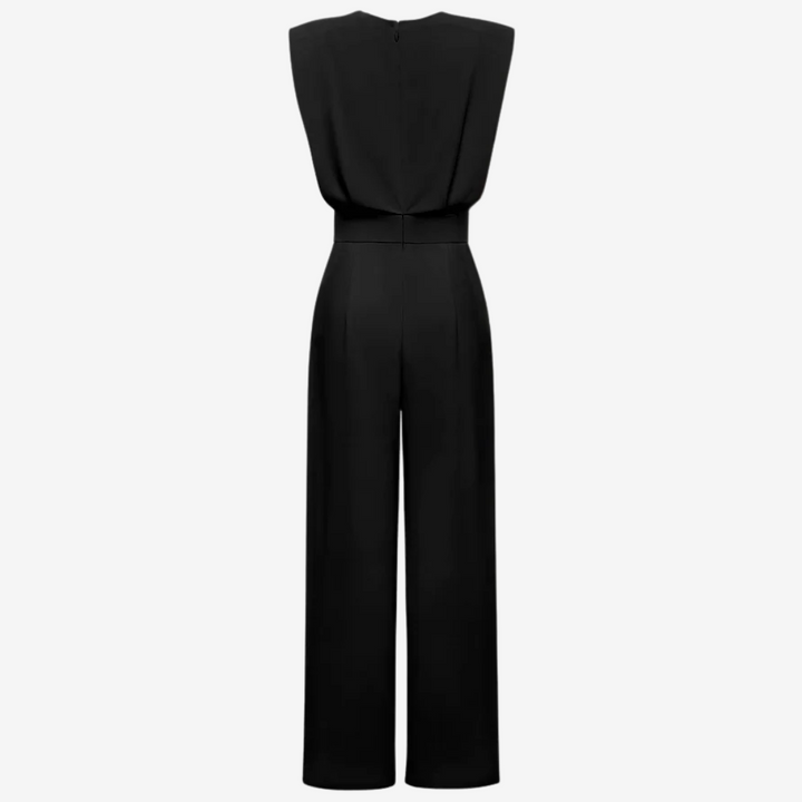 Jumpsuit Damen ärmellos mit weitem Bein
