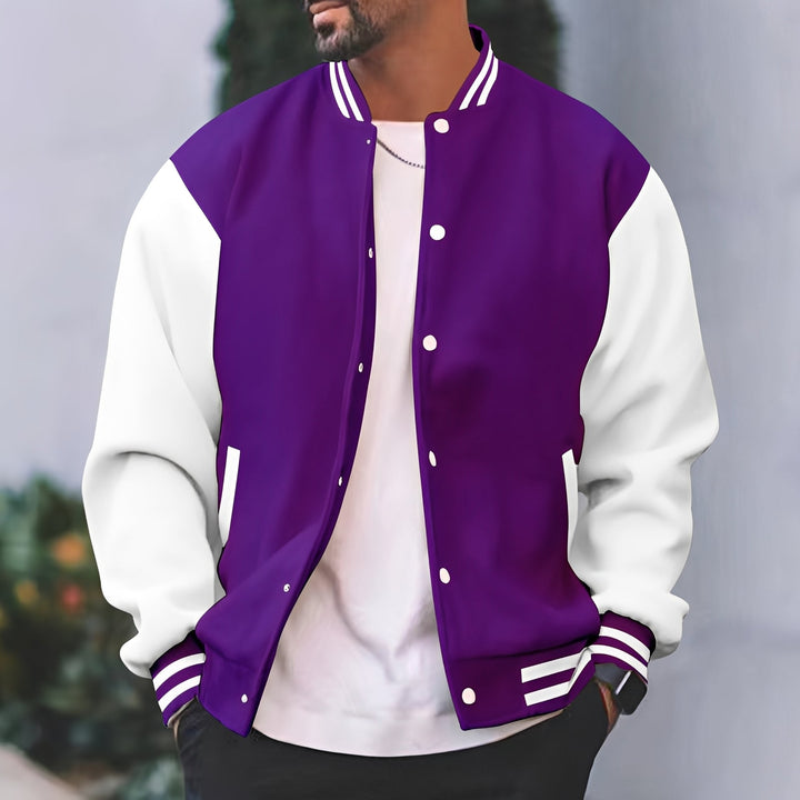 Greg - Elegante Herren-Bomberjacke mit legerem Schnitt
