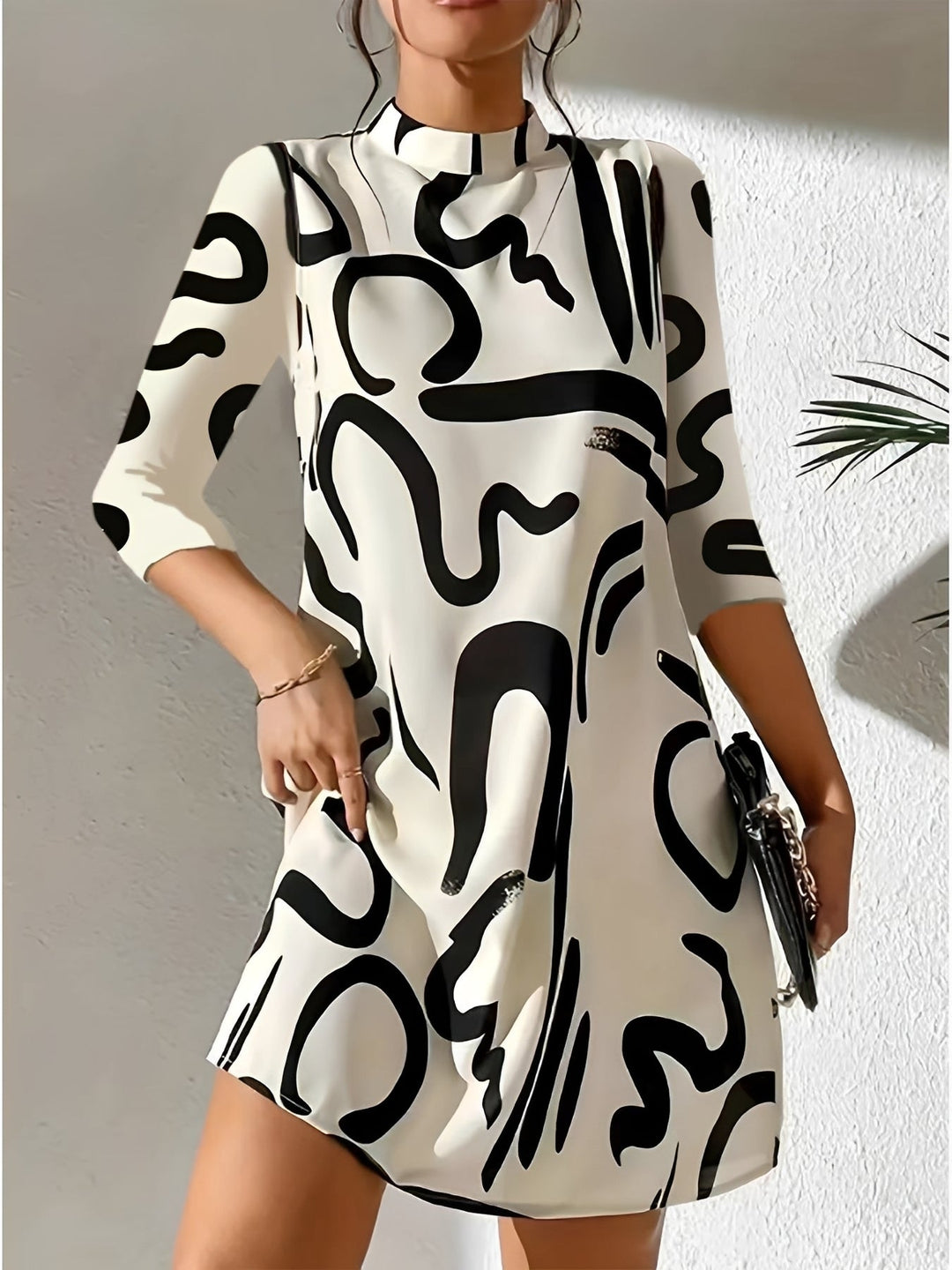 Kathryn - Stilvolles bedrucktes Kleid für Damen
