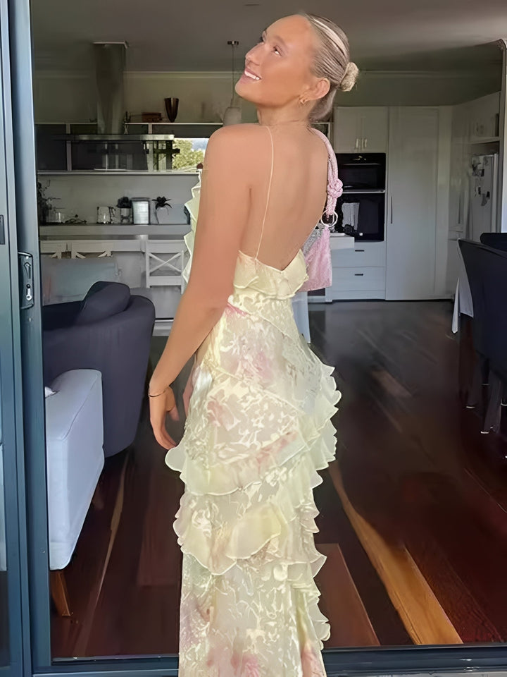 Angela - Stilvolles rückenfreies Maxikleid für Damen