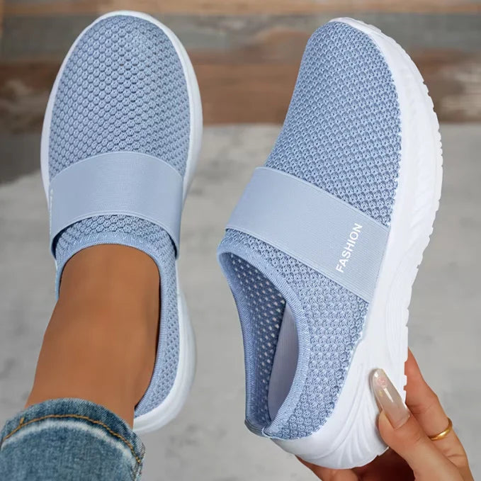 Slip-on Sneaker Damen Klettverschluss