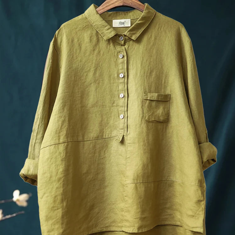 Alice Französische Vintage-Bluse Damen | Elegant & Bequem