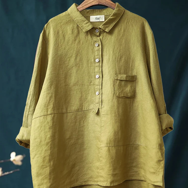 Alice Französische Vintage-Bluse Damen | Elegant & Bequem