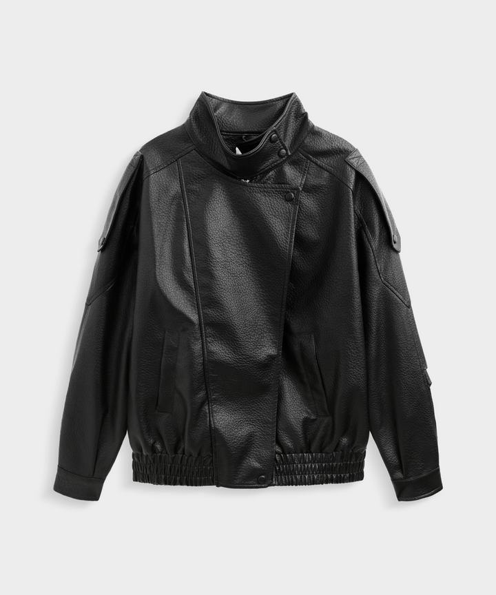 Kunstleder Jacke Rina Schwarz Ladypolitan ♡