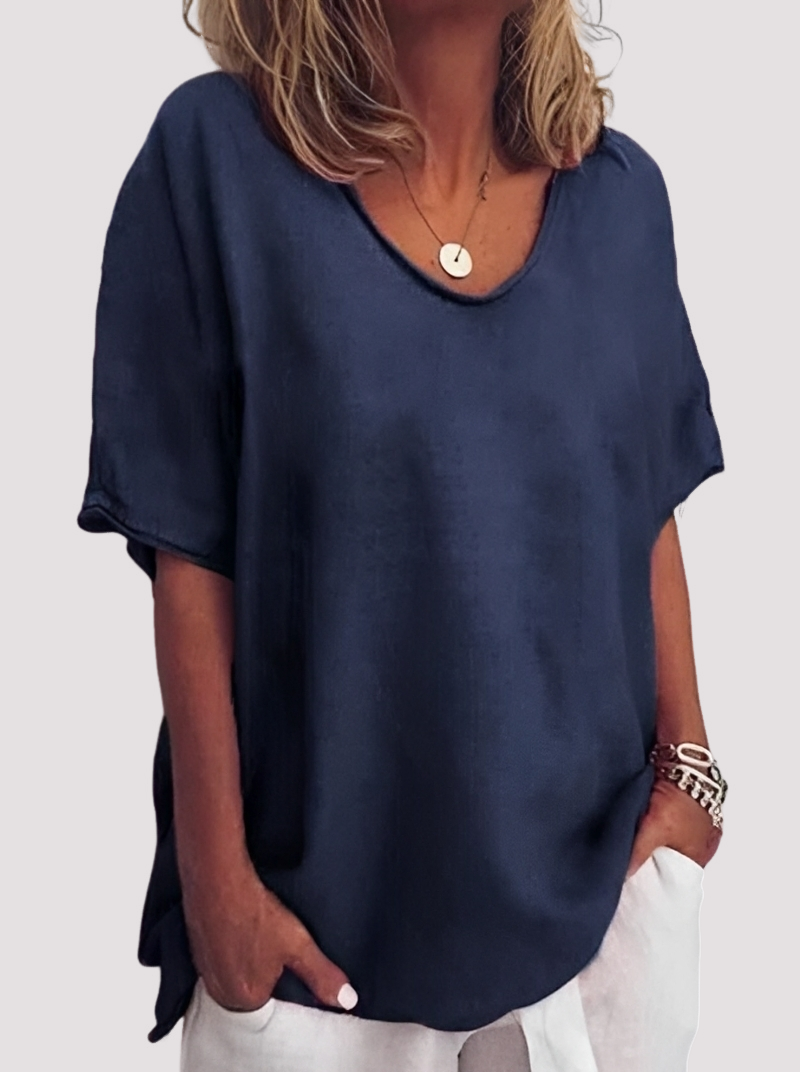Joanne - Bequem geschnittene Damenbluse