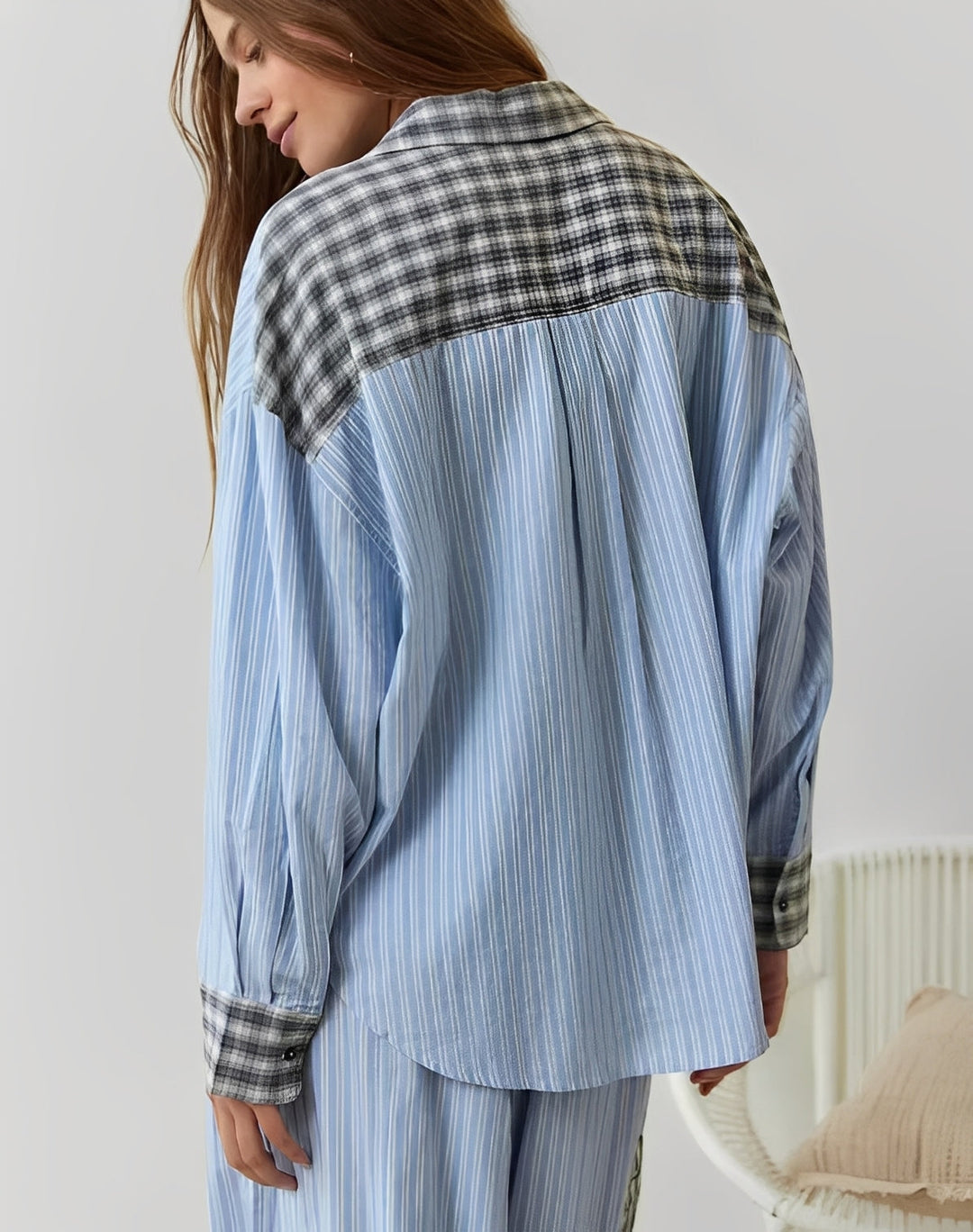 Sabrina - Lässiges, locker sitzendes Pyjama-Set für Damen
