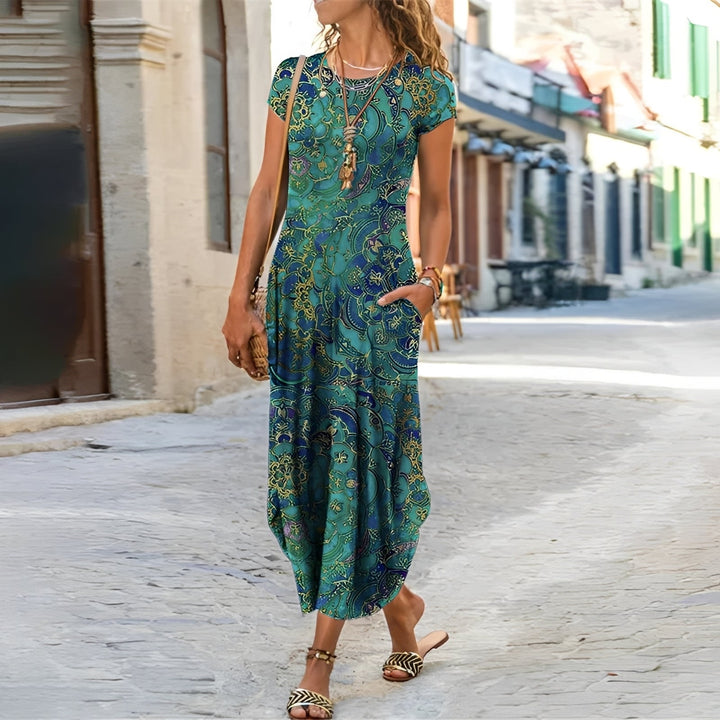 Hollie - Lässiges Kleid mit Blumenmuster für Damen