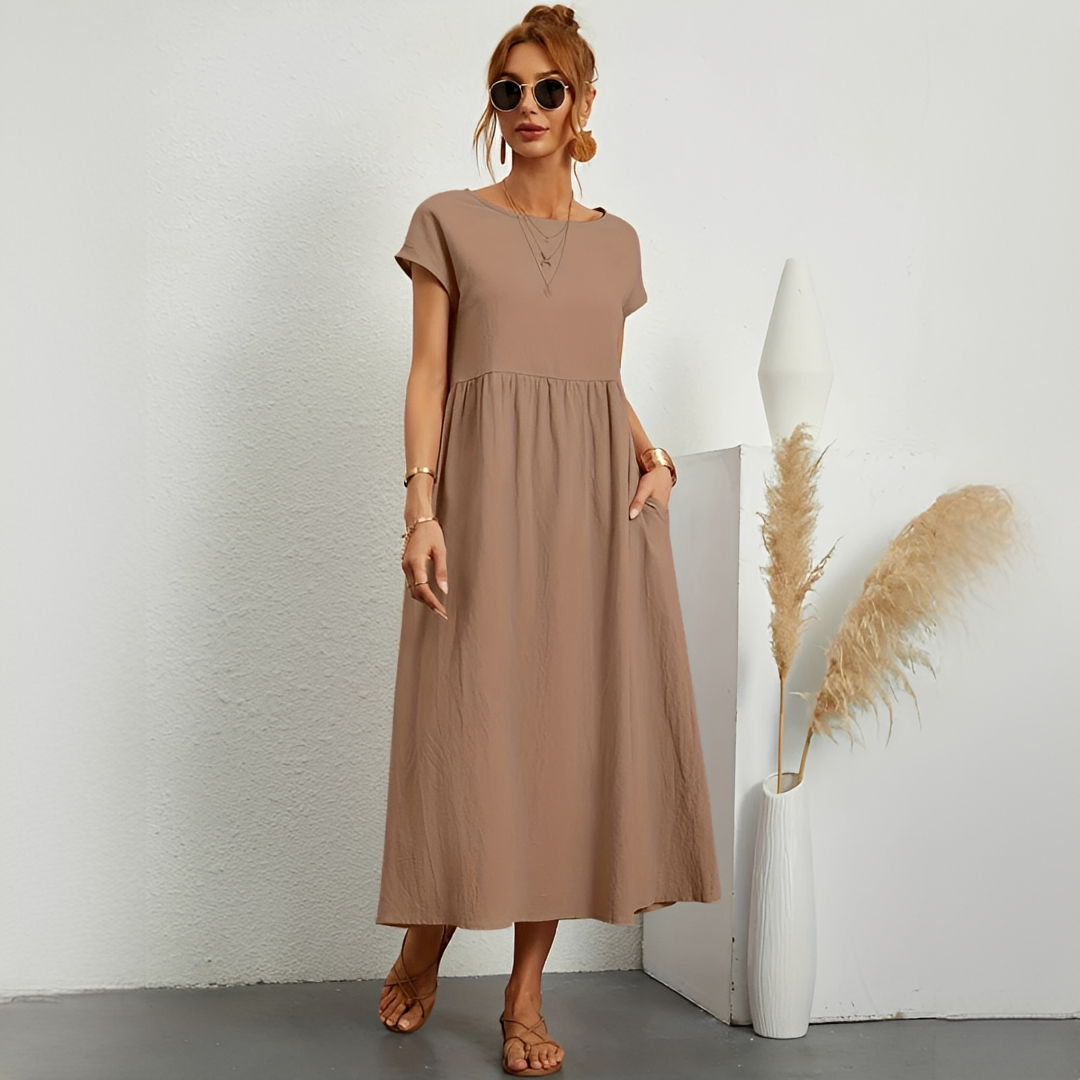 Clarise - Komfortables Damen-Sommerkleid