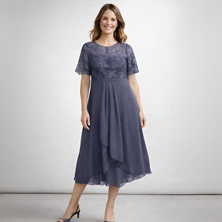 Floraine - Stilvolles Damenkleid