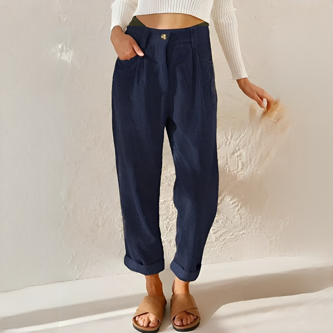 Kelra - Trendige Cordhose für Frauen