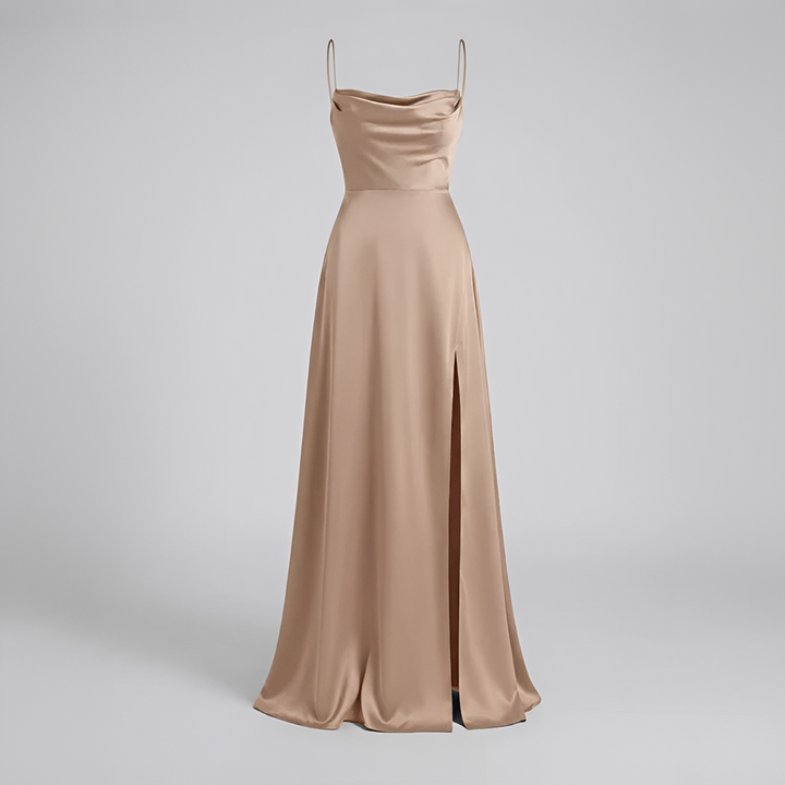Glenda - Elegant fließendes Damenkleid