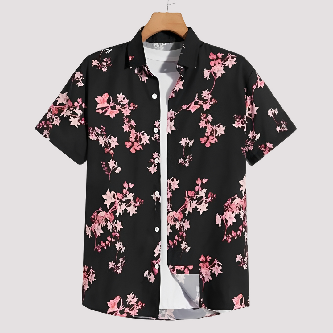 Arjun - Lässiges Hemd mit Hawaii-Motiv für Herren