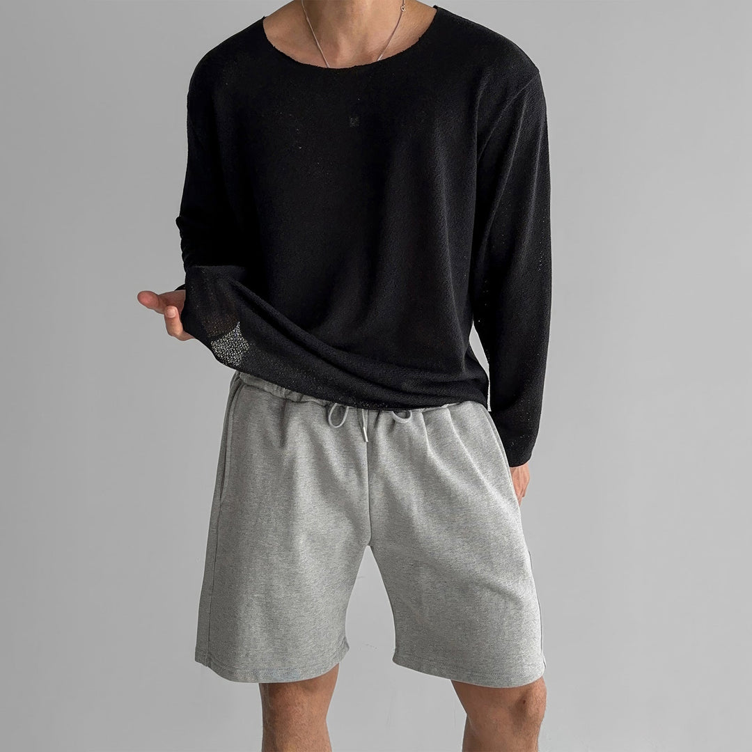 Hannes– Lightweight Long Sleeve Pullover for Men - Image 3