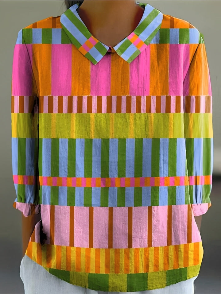 Alfie - Modisches, locker geschnittenes Damen-Shirt mit Print