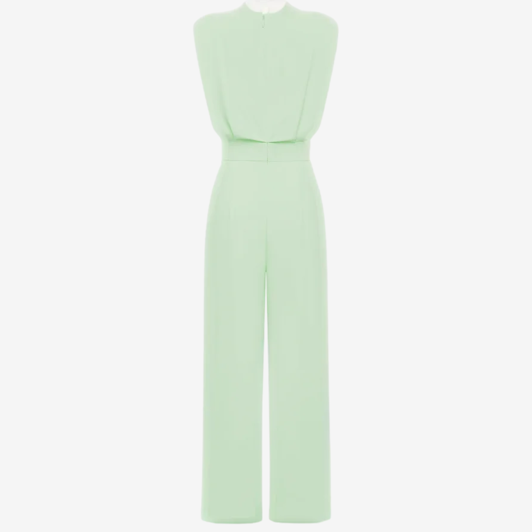 Jumpsuit Damen ärmellos mit weitem Bein