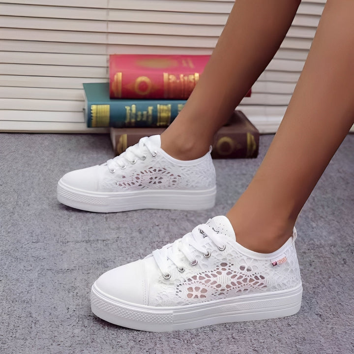 Jesse - Lässige Schnürsneaker mit Plateausohle für Damen