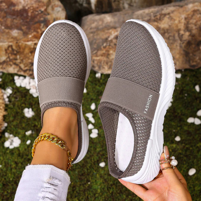 Slip-on Sneaker Damen Klettverschluss