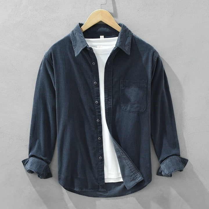 Samuel - Lässiges Langarm-Overshirt für Herren