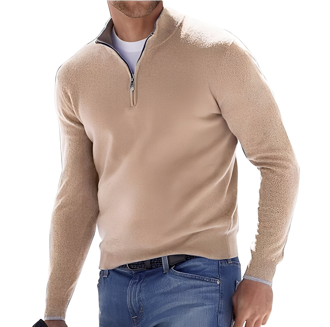 Ralph – Komfortabler Herrenpullover mit Zipper