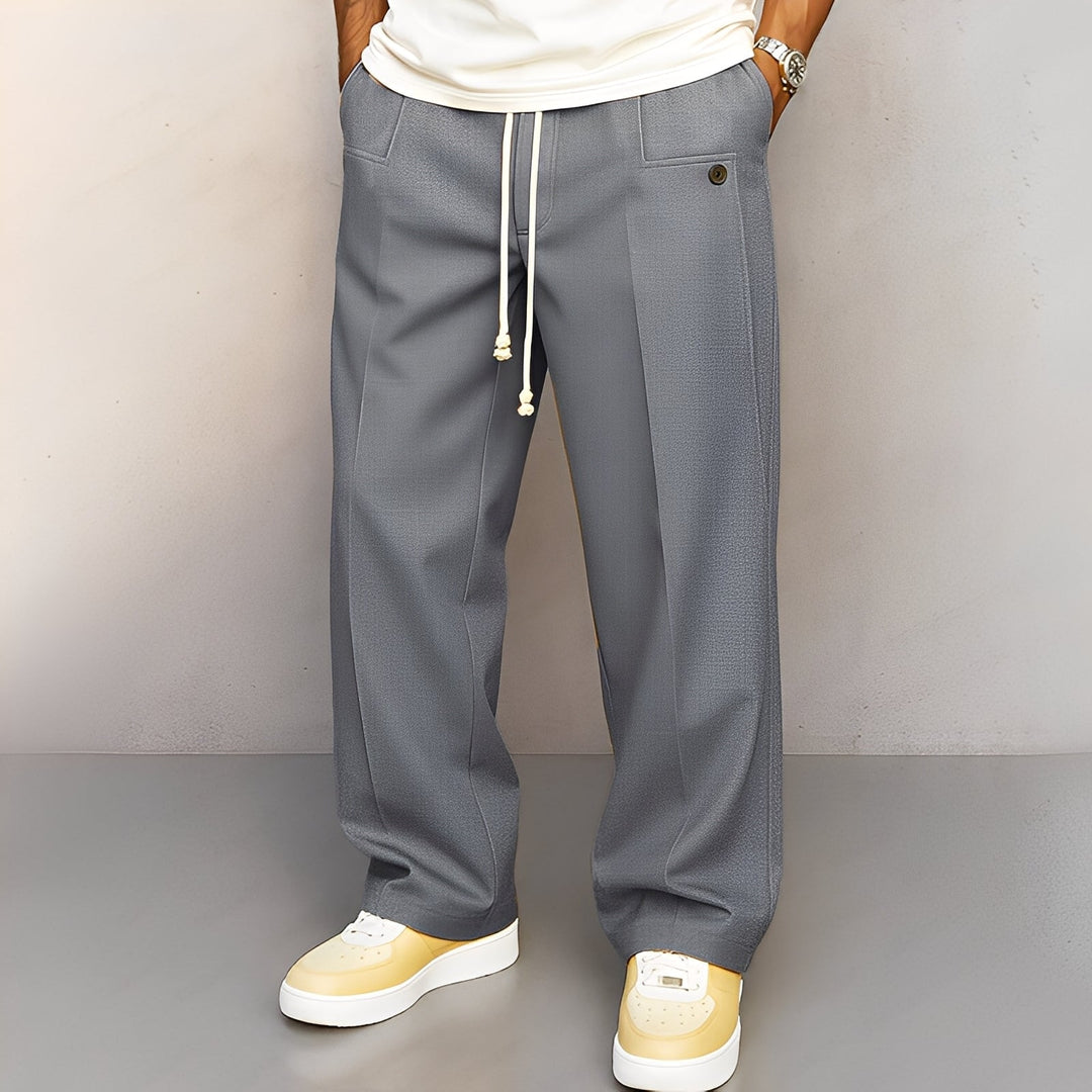 Kevin - Bequeme, lässige Hose mit weitem Bein für Herren
