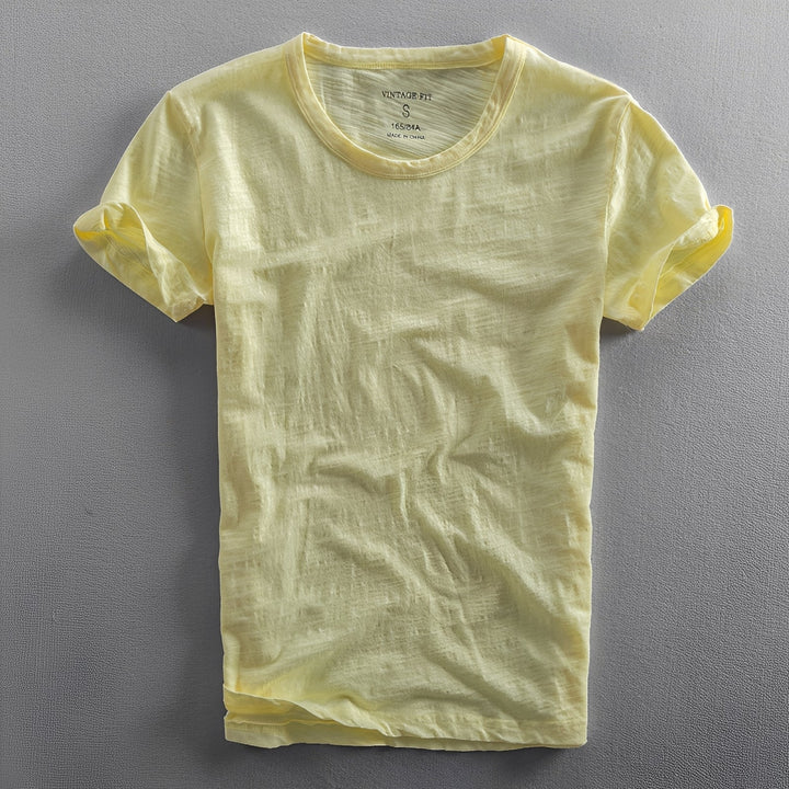 Samuel - Klassisches gewaschenes T-Shirt für Herren