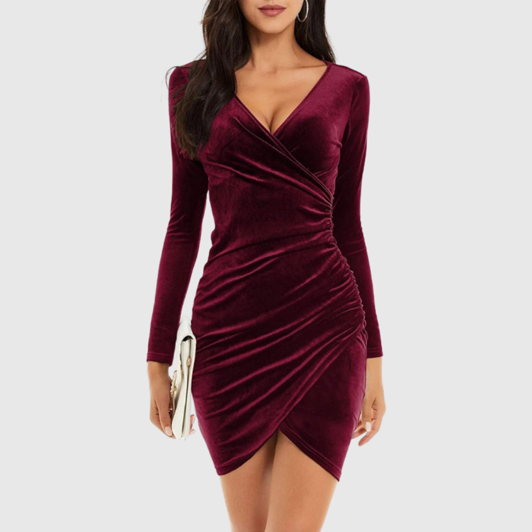 Quinn – Elegantes Kleid aus Samt