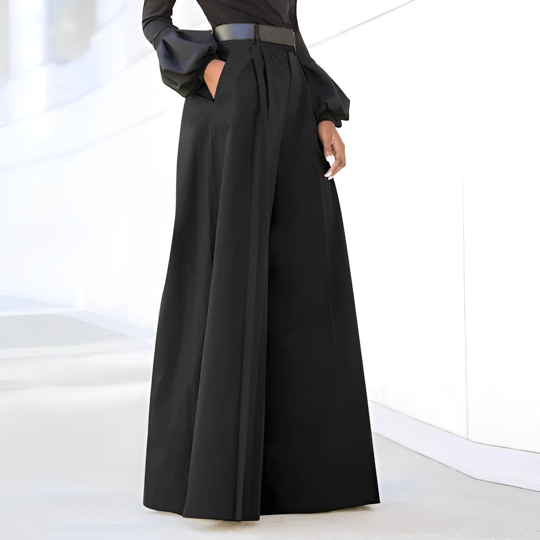 Ashley - Elegante, weit geschnittene Schlaghose für Damen