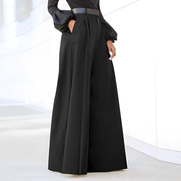 Ashley - Elegante, weit geschnittene Schlaghose für Damen