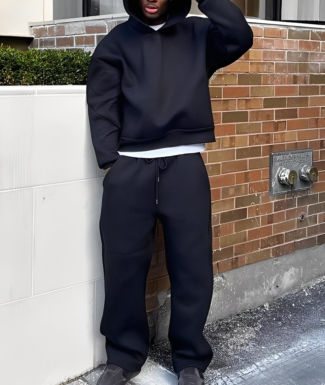 Marco - Bequemes Oversize-Hoodie-Set für Herren