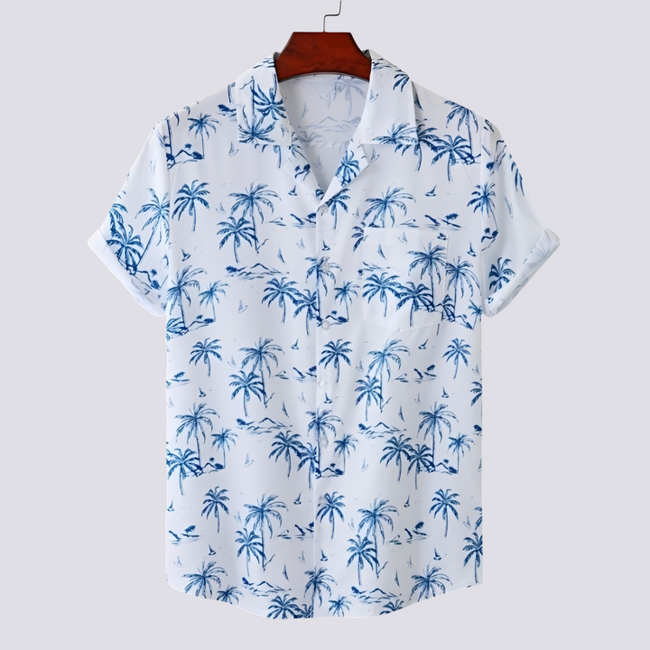 Ronan - Elegantes Herrenhemd im Hawaii-Design