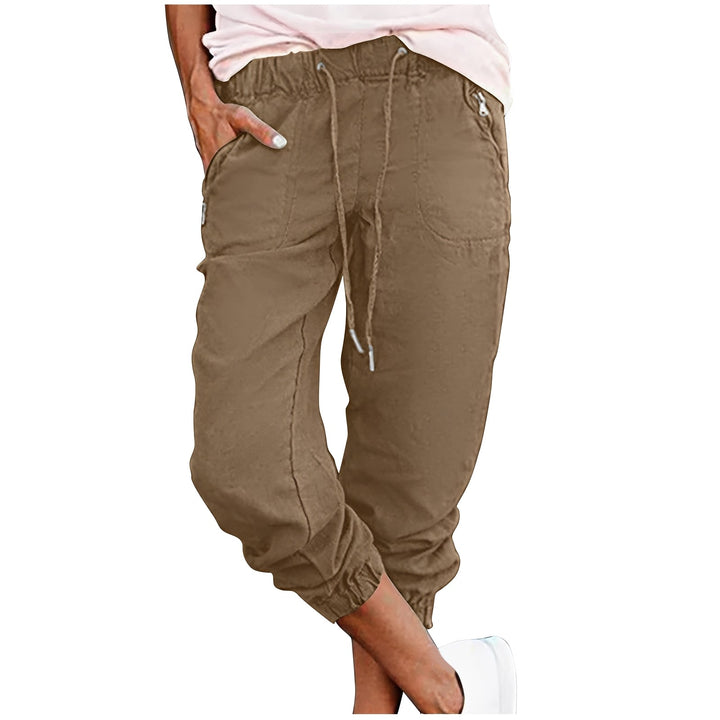 Nina - Lässige elastische Cargohose für Damen