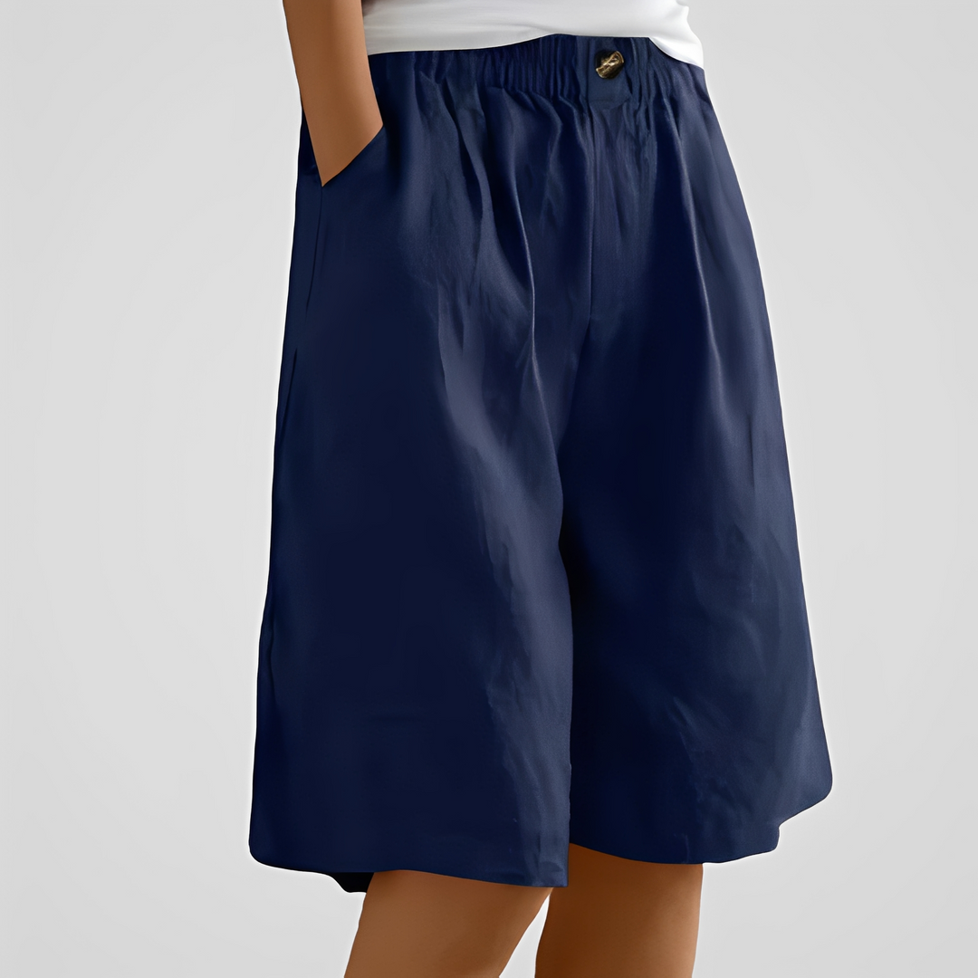 Jovien - Weit geschnittene, trendige Sommerhose für Damen