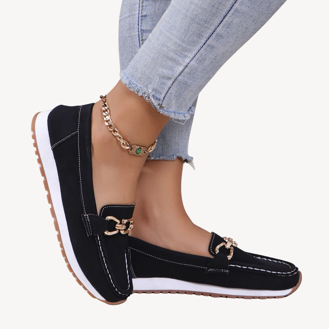 Damen Sommer Aufschlüpfen Loafer