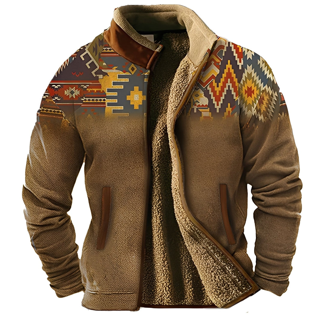 Aubert - Herren-Fleecejacke für Outdoor-Aktivitäten