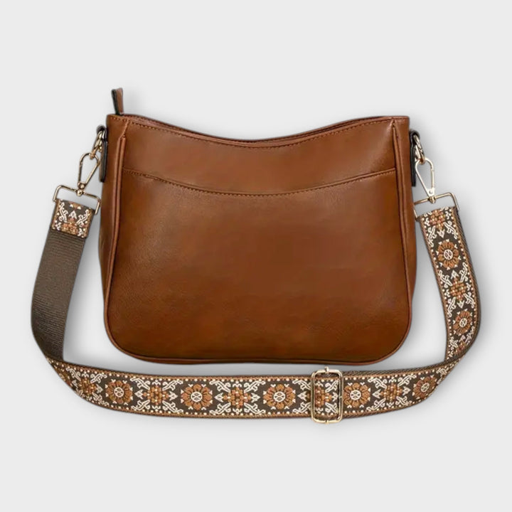 Leonie | Damen Schultertasche mit Boho-Akzent
