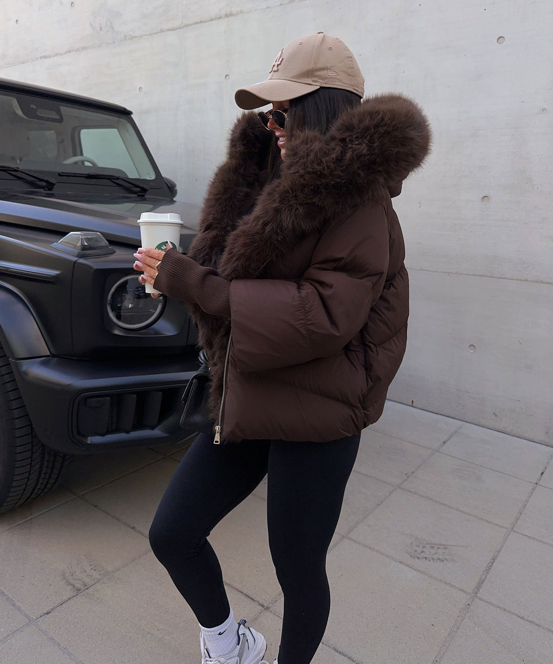 Jacke Fraya Braun